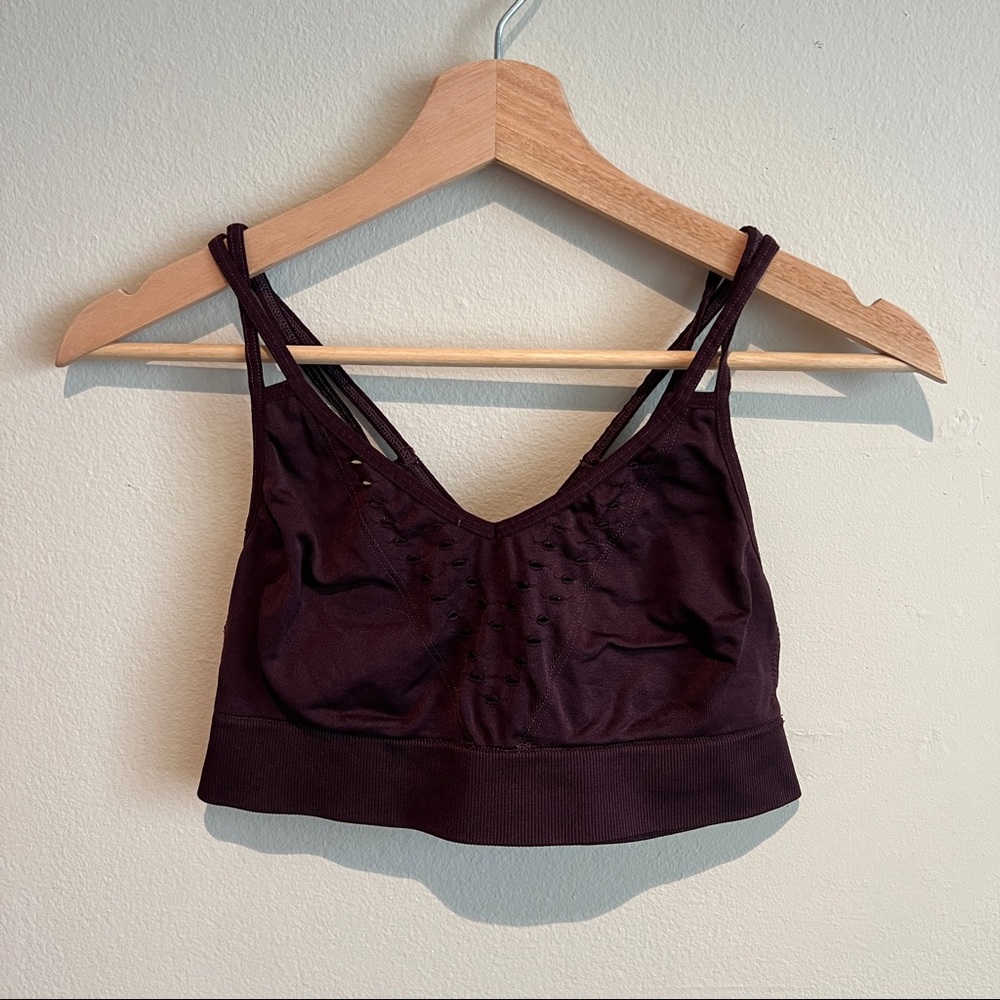 Victoria’s Secret Red Strappy Sports Bra